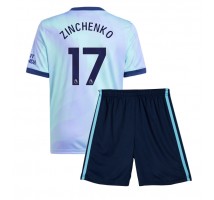 Arsenal Oleksandr Zinchenko #17 Koszulka Trzecia dzieci 2024-25 Krótki Rękaw (+ krótkie spodenki)